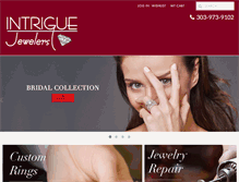 Tablet Screenshot of intriguejewelers.net